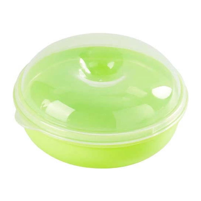 PRETXORVE Fruit Nut Portable Breakfast Bread Preservation Round Microwave Storage