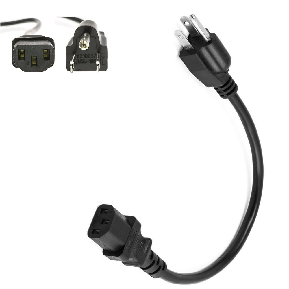 Amamax 1 Feet Short AC Power Cord Cable for VIZIO TV with Life Time