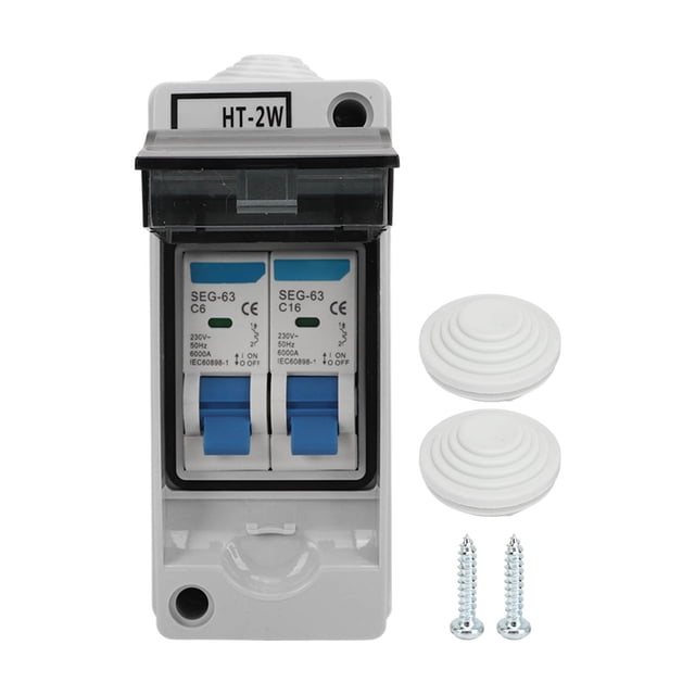Disyuntor en miniatura NikouMX 2P P Disyuntor de corriente 6 A 16 A