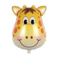 thumbnail image 1 of Toystoory 1 pieza de globos de papel de aluminio de animales grandes, globo temático de fiesta destacado de cumpleaños, decoración de cebra, Tigre, Kits de decoración para fiestas No.03 Toystoory HA002737-03, 1 of 1