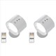 thumbnail image 1 of 2X Lux Inteligente Glow Right, Luz para Todas Partes Glow Right, Luces Glow Right, Luces Recargables por USB Blancas, 1 of 3