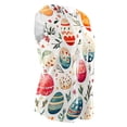thumbnail image 5 of Tops de Ajuste Suelto para las Mujeres de Moda Impresa con Capucha sin Mangas, Poliéster, 5 of 5