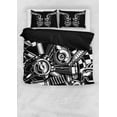 thumbnail image 4 of Juego de cama Biker Tools (1 funda nórdica, 2 fundas de almohada), poliéster, tamaño, 4 of 5