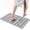 Grey, variant on Large Foldable Stone Bath Mat,Diatomaceous Earth with Non-Slip and Super Absorbent, Dry Mat with Quick Dry for Bathroom