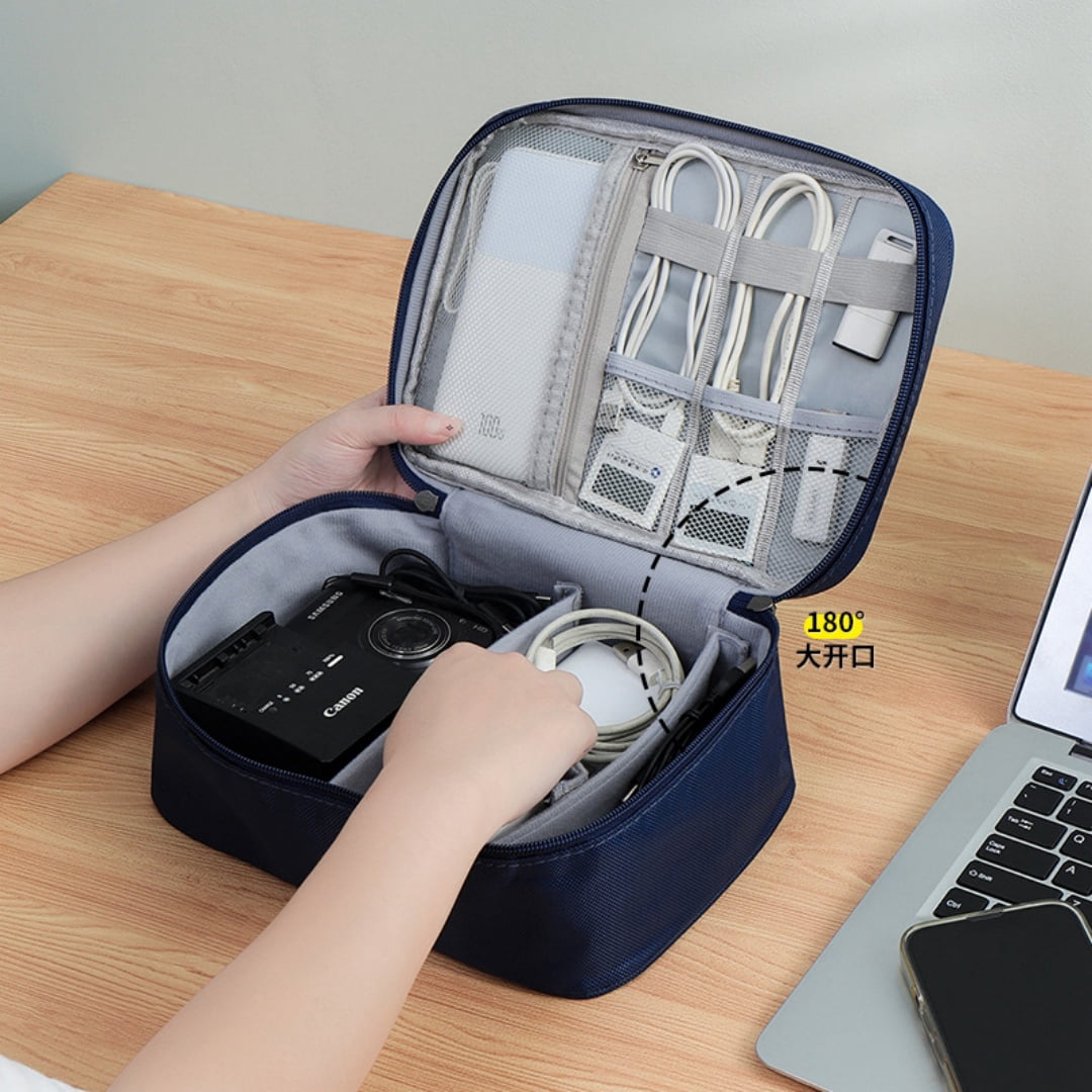 Electronics Organizer Bag for Switch Power Bank Cables Travel Storage