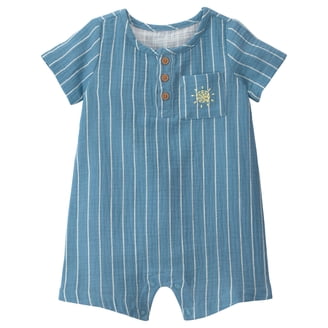 Wonder Nation Baby Boys Tank Romper, Sizes 0-24 Months - Walmart.com
