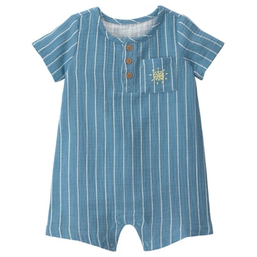 Carter's Child of Mine Baby Boy Romper, Sizes 0/3-24 Months