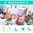 thumbnail image 3 of Cat Bathing/Grooming Bag Anti-Bite and Anti-Scratch for Bathing, Nail Trimming, Medicine Taking,Injection,Adjustable Multifunctional Breathable Restraint Shower Bag 1pcs, 3 of 7