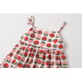 thumbnail image 3 of Vedolay Spring Dress Tulle Rose Floral Petals Toddler Flower Girl Dresses Bridal Gown,Red 2-3 Years, 3 of 5
