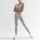thumbnail image 3 of Sonducket Leggings de yoga de cintura alta elásticos estampados a rayas para mujer Prendas para la parte inferior del cuerpo Gris XL Sonducket AP002217-04, 3 of 6