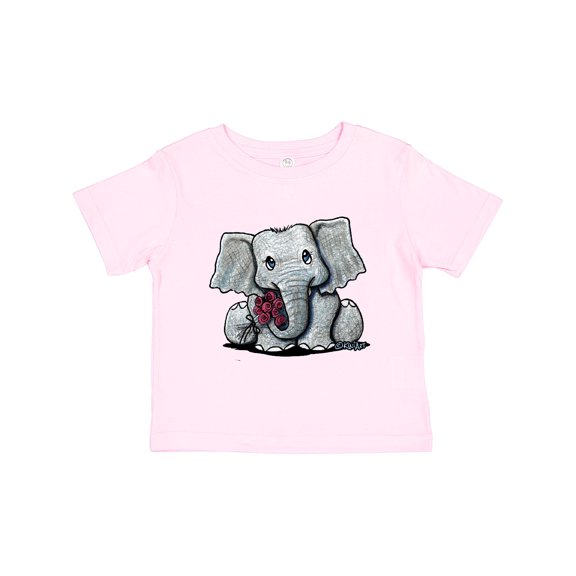 Inktastic Kiniart Elephant Boys or Girls Toddler T-Shirt
