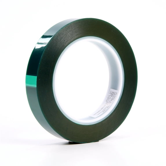 3M Polyester Tape 8992, Green, 3/4 in x 72 yd, 3.2 mil, 48 rolls per case