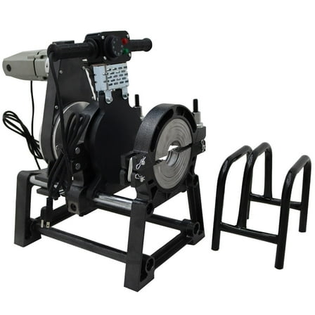 Pipe Fusion Hand-Push HDPE Welder with 2 Clamps 2.48"-6.30" Butt Fushion Welding Machine