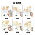 thumbnail image 4 of 30 PCS Velas sin llama con control remoto Blanco cálido realista TFixol  Lámpara de vela, 4 of 7