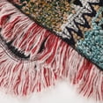 thumbnail image 3 of RV Chal de estilo nacional de invierno Chal de punto bohemio Chal de bufanda de cuello alto (Color mixto gris) brillar Electrónica, 3 of 5