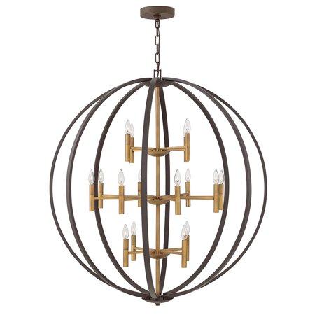 Hinkley Lighting 3464 Euclid 16 Light 49  Tall Chandelier - Bronze