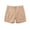 Khaki, variant on WREESH Men's Dress Shorts Work Shorts Fashion Striped Shorts Casual Cotton Shorts Zipper Button Waist Short Pants Orange
