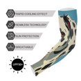 thumbnail image 5 of ALAZA Dog on Blue UV Sun Protection Arm Sleeves UPF 50+ Compression Cooling Sleeve 1 Pair, 5 of 7