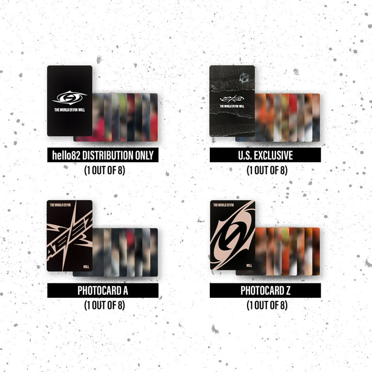Ateez The World EP.Fin Will A Version CD Album with Photobook and