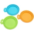 thumbnail image 2 of HZKAICUN Silicone Pet Can Lids, Dog Cat Food Can Covers, Universal Size Can Tops, 1 fit 3 Standard Size Food Cans, BPA Free Dishwasher Safe, 2 of 13