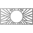 thumbnail image 4 of 16"W x 8"H x 5 7/8"ID x 1/2"P Hoover Architectural Grade PVC Pierced Ceiling Medallion, Antiqued Pewter, 4 of 10
