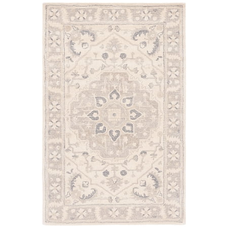 SAFAVIEH Metro Marion Medallion Area Rug, Ivory/Beige, 3' x 5'
