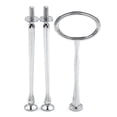 thumbnail image 3 of 2/3 Tiers Cake Rod Plate Stand Handle Fitting Hardware Wedding Party Supplies, 3 of 3