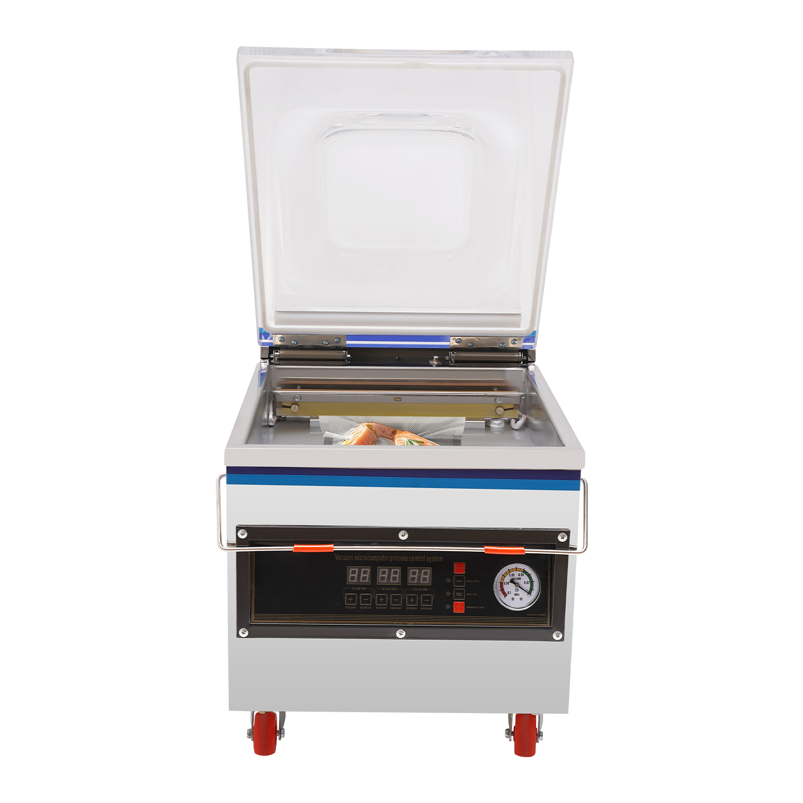 800W Commercial Vacuum Sealer Chamber Packing Sealing Machine Food Saver 110V