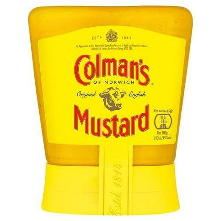 Colman's Original English Squeezy Mustard Imported From The UK England The Best Of British (Best Food For Pugs Uk)