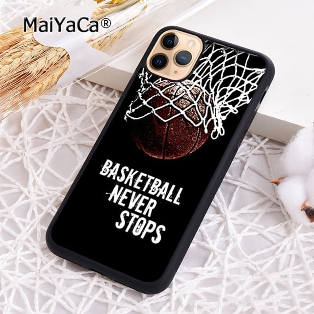 MaiYaCa-Coque de téléphone dehors Love Basketball Bergame, coque pour iPhone 14, SE, 6s, 7, 8 Plus, Poly XS, 11, 12, 13 Pro Max, Samsung S21, S22 Ultra qiuyongming unisex