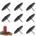thumbnail image 2 of Candelabro de metal Yashi 8 cm negro 8 piezas, 2 of 5