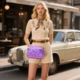 thumbnail image 6 of FORMRS Women Crossbody Purse with Chain Strap Vegan Leather Shoulder Handbag, Pixel Love, 6 of 7