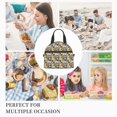 thumbnail image 7 of Fuzoiu Sicilian Style Print Insulated Lunch Bag for Women Men Large Reusable Lunch Box Adult Leakproof Portable Cooler Tote Bags for Work Picnic, 7 of 7