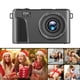 thumbnail image 5 of Cámara Digital De 8k 88mp Para Fotografía Con Enfoque Automático, Cámara Vlogging Wifi De 18x Con Pantalla De Flip De 3" Para Transmisión En Vivo Para Transmisión En Vivo, 5 of 7