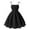Black, variant on Xdegoge Girls formal Dress Ruched A Line Swing Teen Dresses Layered Tie Shoulder Flowy formal Dresses Party Holiday Wedding Flower Girl Dress Black 10-12 Vestidos De Verano Para Niña