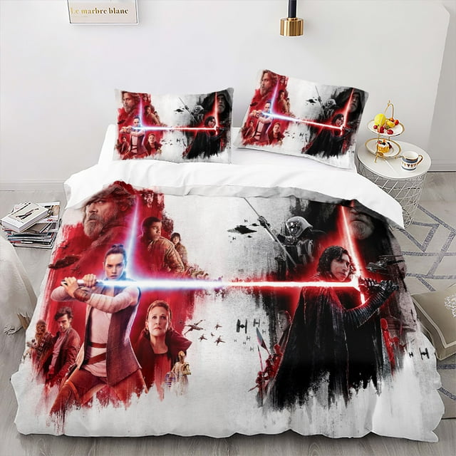 Star Wars 3D Printed Star Wars Yoda Baby Bedding Quilt Cover Three-Piece Set