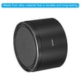 thumbnail image 4 of Uxcell 67mm Lens Hood, Long Focus Frosted Surface Hood with Cap and Cleaning Cloth for Camera Lens, Black, 4 of 6