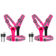 thumbnail image 1 of Chaleco LED Reflectante Running Alta Visibilidad para Mujeres Hombres Niños Rosa, 1 of 2