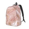thumbnail image 6 of Easygd Rose Gold Glitter Splatter Canvas Backpack: Stylish, Lightweight, and Versatile with Large Capacity and Adjustable Straps –, 6 of 7