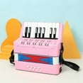 thumbnail image 2 of White 17 Keys 8 Bass Accordion Children'S Educational Musical Instrument for Students Beginners, 2 of 5