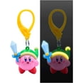 thumbnail image 2 of Kirby Glow-in-the-Dark Backpack Bag Charm, Multicolor, 3-in-1 Random Blind Bag, 2 of 4