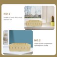 thumbnail image 2 of FUTUREORYY Boîte de Rangement Simple Bois Beige pour Adultes Usage Domestique Lot de 1, 2 of 4