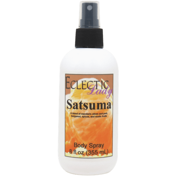 Satsuma Body Spray, Eclectic Lady, Hydrating Mist, Unisex, 2 oz