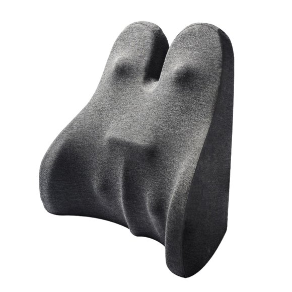 Back Support Pillow For Chair Lumbar Support Pillow For Car Gaming Chair Memory Foam Back Cushion With Removable Pillowcase Ergonomic For Improve Sitting Posture Wiggle Seat Cushion Waist Cushion