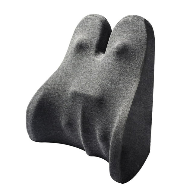 Back Support Pillow For Chair Lumbar Support Pillow For Car Gaming Chair Memory Foam Back Cushion With Removable Pillowcase Ergonomic For Improve Sitting Posture Lumbar Support Seat Dining Seat