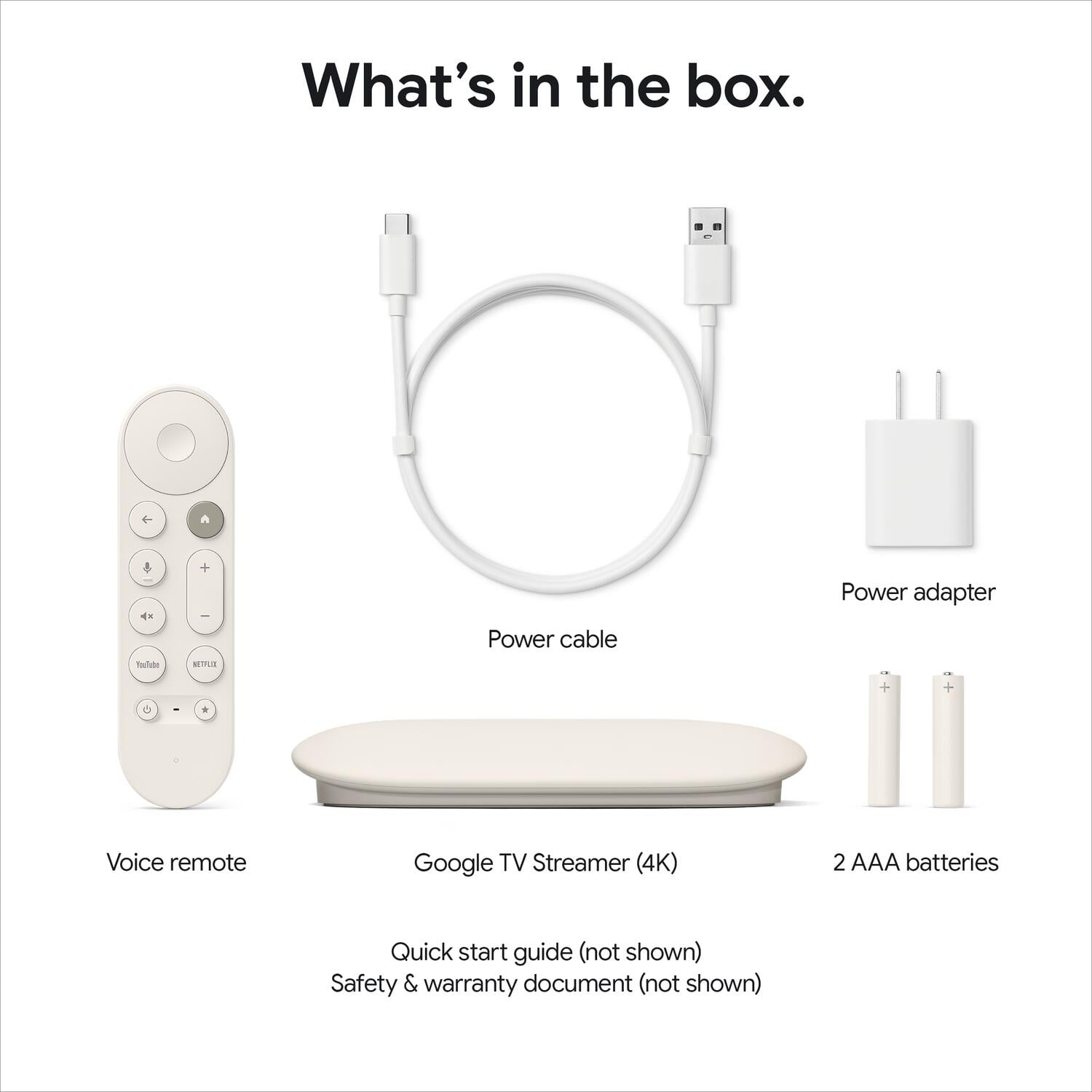 Google TV Streamer 4K - Fast Streaming Entertainment on Your TV