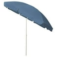 thumbnail image 2 of vidaXL Beach Umbrella Blue 300 cm, 2 of 4