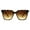 Tortoise (Brown), variant on Unisex Fashion Sunglasses Simple Square Frame Shades UV 400 Tortoise