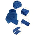 thumbnail image 2 of INSPIRE CHICLadies Faux Leather Self Tie Bowknot Wide Waist Band Sash Obi Belt for Dresses one size Royal Blue, 2 of 4