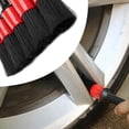 thumbnail image 4 of HPDL OPP bagged car interior detail brush wheel brush cleaning tool car wash brush soft hair car air conditioner outlet cleaning brush, 4 of 7